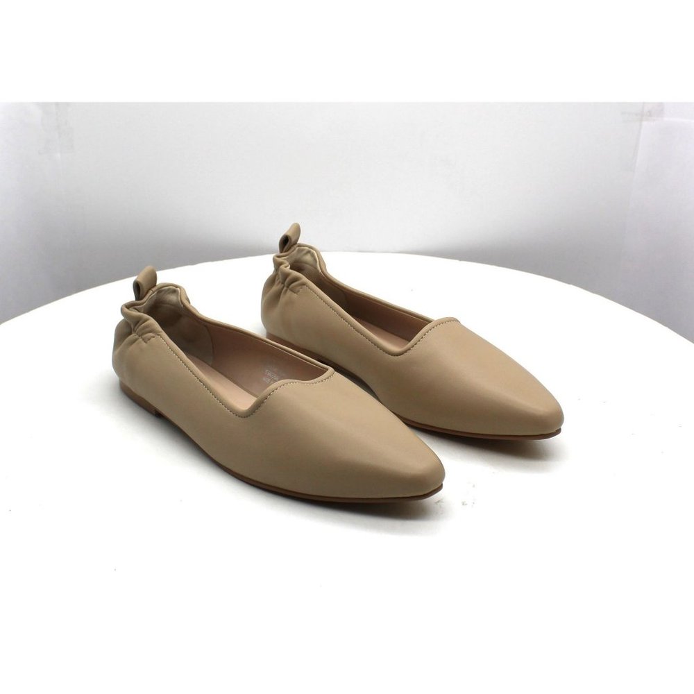French Connection Women's Emee Rouched Back Ballet Flats